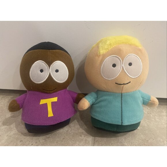 South Park Butters And Token 2015 Plush Toy Factory Extremely RARE HTF